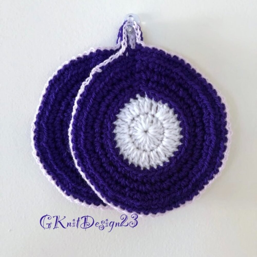 Crochet Pot holders, Kitchen decor, Handmade Pot Holders